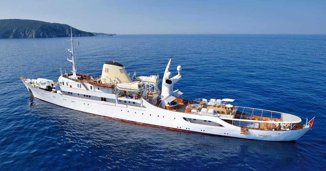Iconic superyacht CHRISTINA O