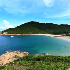 Beautiful natural seaside landscape
