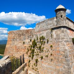 A Fortified castle in Old Havana