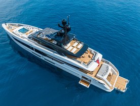 Brand new superyacht GREY opens for Mediterranean yacht charters