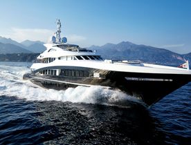 Abu Dhabi yacht rentals: charter 49m superyacht ROCKET this Christmas