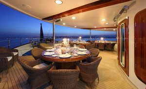 Freshly refit superyacht SHERAKHAN offers charter special
