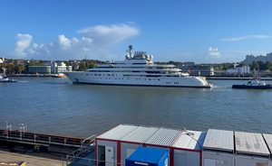 Exclusive: Launch of new Lürssen 146m superyacht OPERA