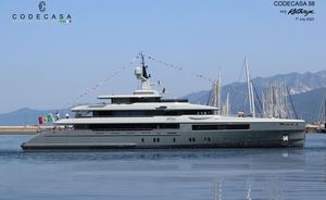 Codecasa launch 58-meter superyacht KATHRYN