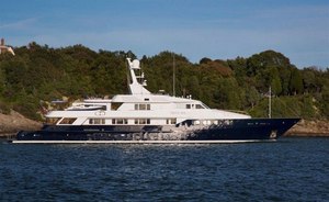 Last chance to charter 55m motor yacht CHANTAL MA VIE