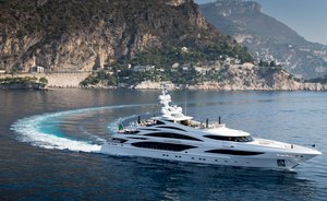 Benetti superyacht ILLUSION V opens bookings for Mediterranean yacht charters