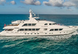 Carte Blanche Charter Yacht at Palm Beach Boat Show 2017