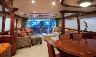 JB Baby yacht charter Lazzara Motor Yacht