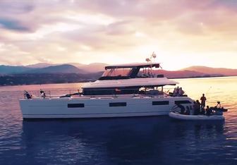 Cute Little Cat Yacht Charter in St Barts
