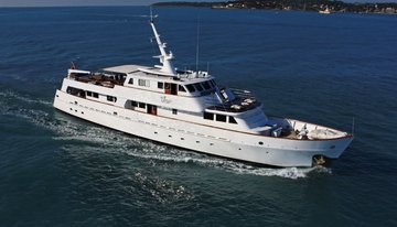 Osprey charter yacht