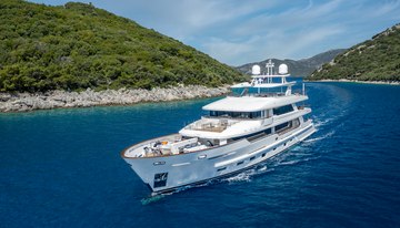 Sunrise charter yacht