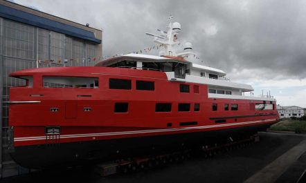  Rossinavi launches first-ever explorer yacht AKULA 