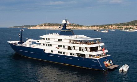 Italian Riviera charter special: last-minute availability for 63m explorer yacht FORCE BLUE