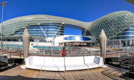 Superyachts on the scene for the Abu Dhabi Grand Prix 2019