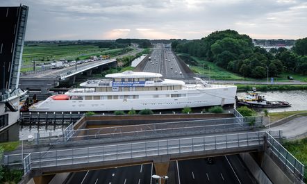 Latest Feadship Project 825 relocates to Kaag