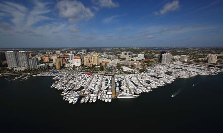Superyachts get ready for Palm Beach Boat Show 2018
