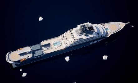 REV OCEAN - future World's Largest Charter Yacht now 195m