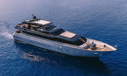 Explore Greece with charter yacht ISLANDER II on a limited availability summer Mykonos yacht charter 