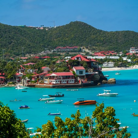 Eden Rock hotel on the Caribbean island of St Barts