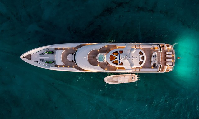50m yacht NEENAH opens for luxury charters in the Bahamas