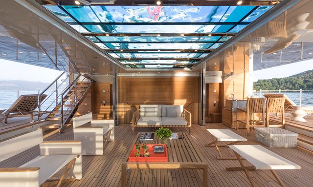 Bright and airy beach club on Lady Lena